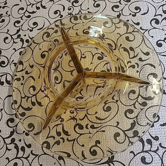 Vintage 3 Section Serving Bowl - Picture 2 of 5